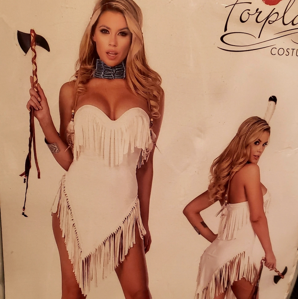 Foreplay sexy Indian dress costume.